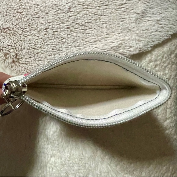 Jakari Mini Zipper Pouch/Coin Purse with Key Ring-Fruity Floral - Picture 3 of 4